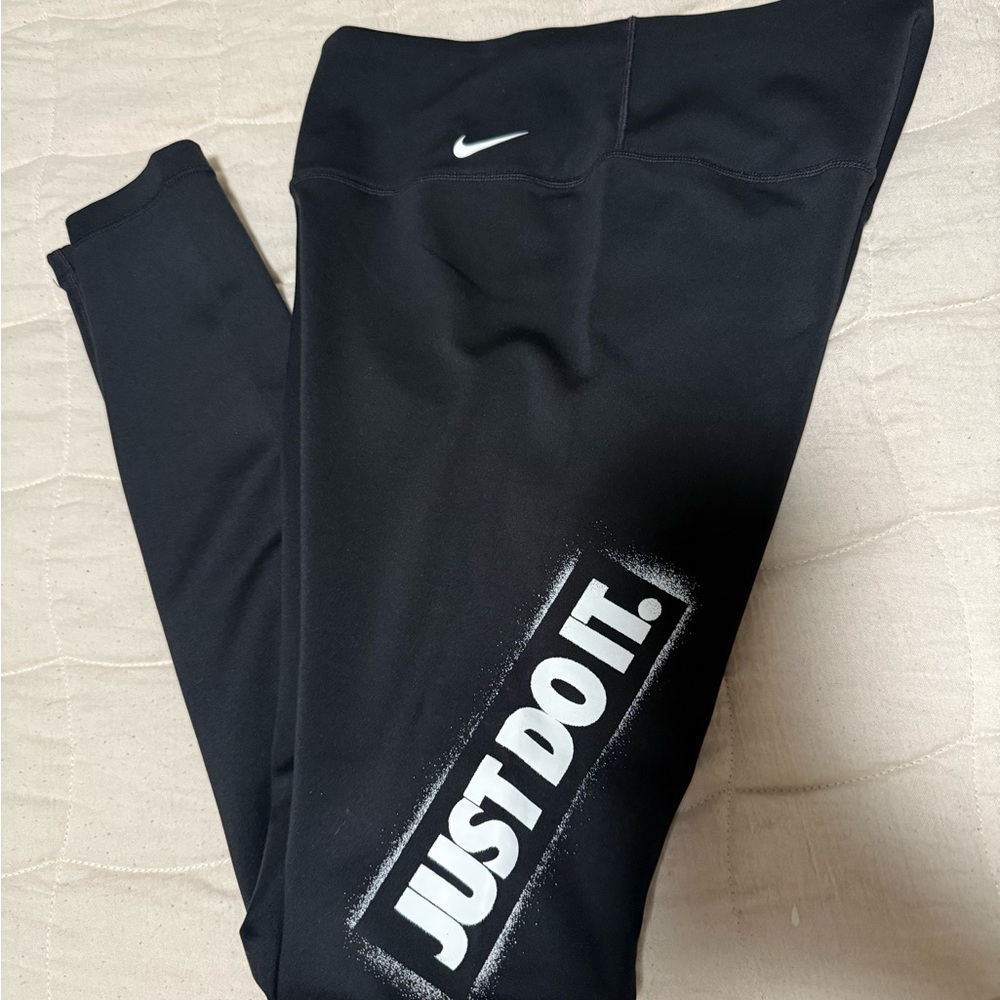 Women’s Nike Black Leggings Just Do It Athletic Wear